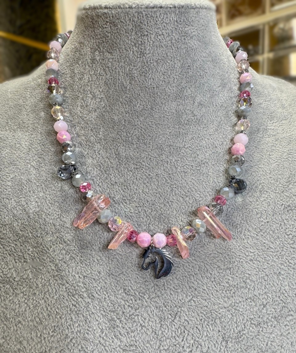 Чокер "Розовая мечта"