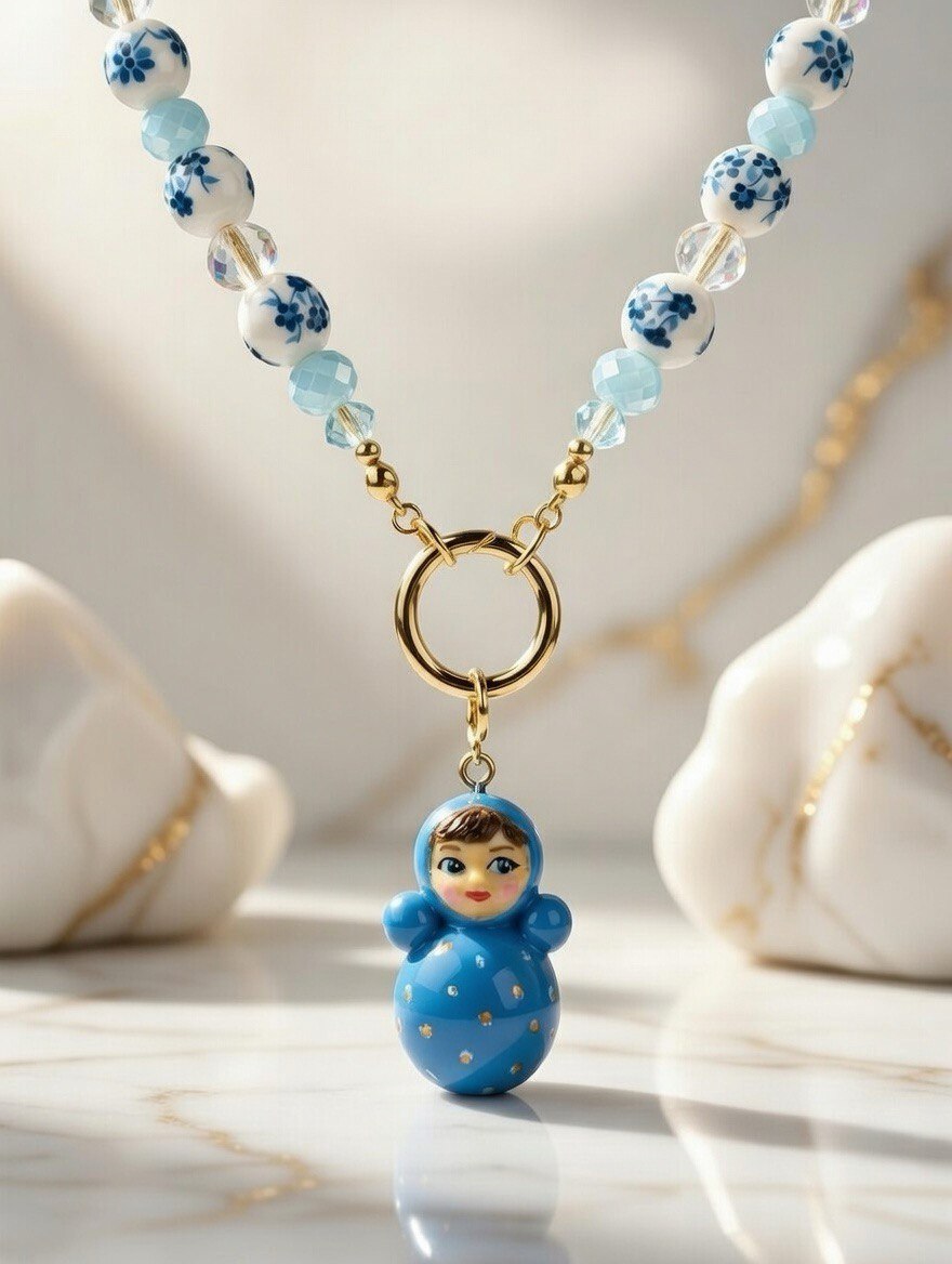 Чокер "Неваляшка"